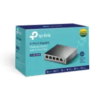 TP-Link TL-SG1005P Mittejuhitav Gigabit Ethernet (10/100/1000) Power over Ethernet tugi Must – pilt 20
