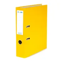 Registraator ELLER Eko A4, 75mm metallist allserv, kollane