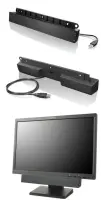 Lenovo USB Soundbar Must 2.0 kanalid 2,5 W