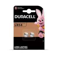 Patareid DURACELL LR54, 2 tk pakis (kogus 2 pakki)