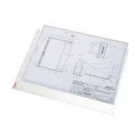 Köidetavad kiletaskud Esselte A3, 85 mrk, matt, horisont, avatud pikast küljest, 50 tk