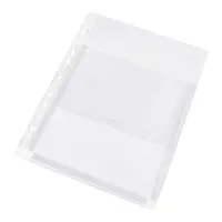 Köidetavad kiletaskud känguru PantaPlast A4, klapiga, läbipaistev, 10 tk