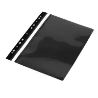 Köidetav kiirköitja Panta Plast A4, must, 10tk