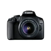 Canon EOS 2000D + EF-S 18-55mm f/3.5-5.6 III SLR-kaamera komplekt 24,1 MP CMOS 6000 x 4000 pikslit Must – pilt 3