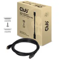 CLUB3D High Speed HDMI™ 2.0 4K60Hz Extension Cable 3m/ 9.8ft Male/Female – pilt 5