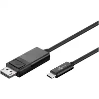 Goobay | USB-C- DisplayPort adapter cable (4k 60 Hz) | 79295 | USB-C male | DisplayPort male | USB-C to DP | 1.2 m