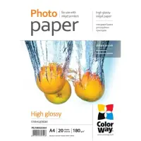 Photo Paper 20 pcs. | PG180020A4 | Glossy | White | 180 g/m² | A4