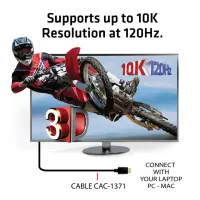 CLUB3D Ultra High Speed HDMI 4K120Hz, 8K60Hz Certified Cable 48Gbps M/M 1 m/3.28 ft – pilt 7