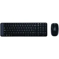 LOGITECH MK220 Wireless Combo - BLACK - US INT'L EER