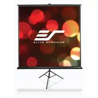 Elite Screens | Tripod/Portable Pull Up Projector Screen | T92UWH | Diagonal 92 " | 16:9 | Viewable screen width (W) 203.2 cm | Black