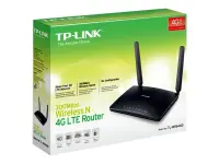 TP-LINK | 4G LTE Router | TL-MR6400 | 802.11n | 300 Mbit/s | 10/100 Mbit/s | Ethernet LAN (RJ-45) ports 3 | Mesh Support No | MU-MiMO No | 4G | Antenna type 2xExternal | No USB – pilt 3