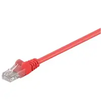 Goobay | CAT 5e patch cable, U/UTP, Red, 10 m | 68349