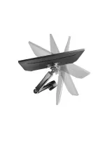 ICY BOX IB-MS303-T Monitor stand with desk mounted base for a screen size up to 27" | Raidsonic – pilt 15