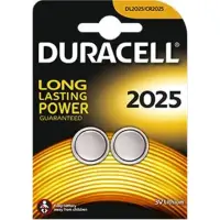 Duracell | Button Cells | DL2025 | Lithium | 2 pc(s)