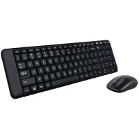 LOGITECH MK220 Wireless Combo - BLACK - RUS