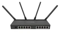 Wireless Router|MIKROTIK|RB4011iGS+5HacQ2HnD-IN|Wi-Fi 5 (802.11ac)|Data speed 1733 Mbit/s|Ethernet LAN Yes|RB4011IGS+5HACQ2HND-IN