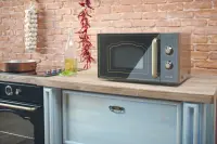 Gorenje | Microwave oven with grill | MO4250CLB | Free standing | 20 L | 700 W | Grill | Black – pilt 4