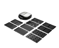 Adler | Sandwich maker | AD 3040 | Number of plates 5 | Multigrill | Number of pastry 2 | 1200 W | Ceramic coating | Black – pilt 3