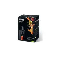 Braun | J 300 BK | Type Automatic juicer | Black | 800 W | Extra large fruit input | Number of speeds 2 – pilt 4