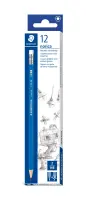 Harilik pliiats Staedtler Norica HB, kustutuskummiga (kogus 12 tükki)