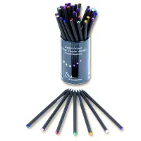 Harilik pliiats Brunnen Gem Style musta korpusega (kogus 2 tükki)