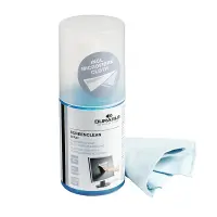 Ekraanipuhastusvahend Durable Screenclean Spray, 200ml koos mikrokiudlapiga
