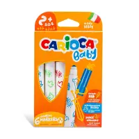 Viltpliiatsid CARIOCA BABY-Superwashiable, 6värvi