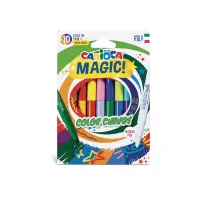 Viltpliiatsid CARIOCA Magic Color Change, 10 värvi