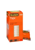 Teip 3M Scotch 508, 19mm x 33m, läbipaistev (kogus 3 tükki)