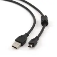 Cablexpert | Premium quality mini-USB cable CCF-USB2-AM5P-6