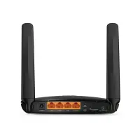 TP-LINK | 4G LTE Router | Archer MR200 | 802.11ac | 300+433 Mbit/s | 10/100 Mbit/s | Ethernet LAN (RJ-45) ports 3 | Mesh Support No | MU-MiMO No | 4G | Antenna type 2xDetachable antennas – pilt 15