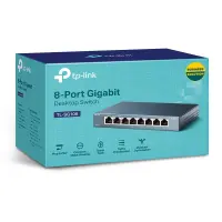 TP-LINK | Switch | TL-SG108 | Unmanaged | Desktop | Gigabit Ethernet (copper) ports quantity 8 | Power supply type External | 36 month(s) – pilt 2