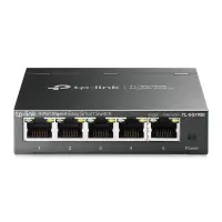 TP-LINK | Switch | TL-SG105E | Web managed | Wall mountable | Gigabit Ethernet (copper) ports quantity 5 | Power supply type External | 36 month(s) – pilt 9