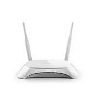 TP-LINK TL-MR3420 juhtmevaba ruuter Üks sagedusala (2,4 GHz) Kiire Ethernet Must, Valge