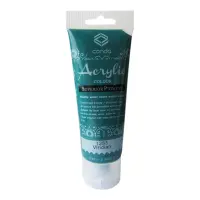 Akrüülvärv Grafitas, 1253 rohekas-sinine (Viridian), 75ml – pilt 2