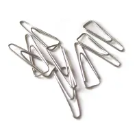 Kirjaklambrid Forpus 25mm, kolmnurksed, 100 tk (kogus 2 pakki)