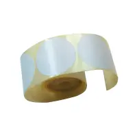 Notarite etiketid, diameeter 50 mm/ 200 tk/rullis, valge