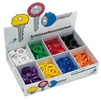 Võtme tunnusrõngad WEDO, assortii (kogus 5 tükki)