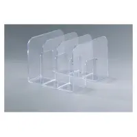 Raamatuhoidja Durable 3 vahega läbipaistev