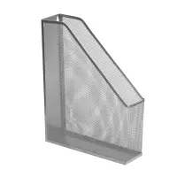 Dokumendikast Ico A4, metallvõrk, hõbedane