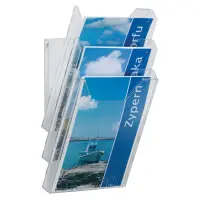 Infolehtede hoidja Durable A4, 3-os. läbipaistev