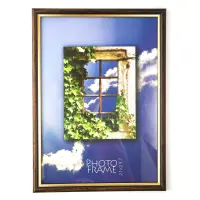 Pildiraam 21x29,7cm, plast, pruun