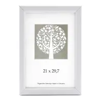 Pildiraam SAVEX  21x29,7cm plast, valge