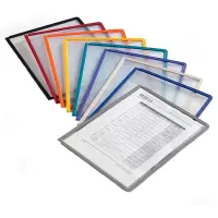 Sirvimissüsteemi tasku Durable Sherpa A4 roheline, 5 tk