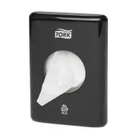 Hügieenikottide hoidja TORK, must
