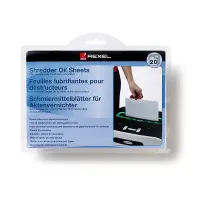 Paberipurustaja Rexel õlituslehed, 20 tk