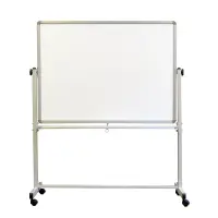 Loengutahvel kahepoolne MEMOBE Basic 120x90 cm, mobiilne