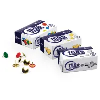 Rõhknaelad Forpus diam.9,5mm/100 assortii (kogus 2 pakki)