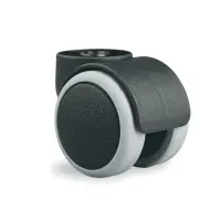 Varurattad bürootoolile C50G-B10, kummist, 5 tk