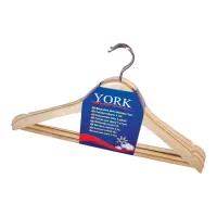 Riidepuu YORK, puidust, 3tk/pk